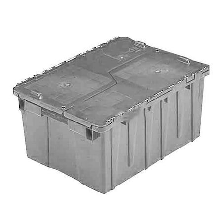 Orbis FP075 Flipak Distribution Container - 19-11/16 x 11-13/16 x 7-5/16 Gray FP075-GY